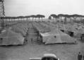 Panoramica delle tende al Campo Mussolin ...