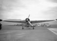 Alla base di Guidonia, un aereo Savoia M ...