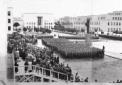 Battaglioni universitari schierati in Piazzale del ...