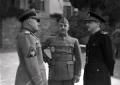 Mussolini a colloquio con Franco e Serra ...