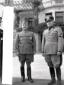 Franco e Mussolini in posa