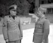 Mussolini e Franco a colloquio