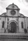 la facciata della chiesa, soldati, campo lunghissi ...