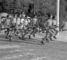 I cadetti della GIL sfilano correndo a t ...