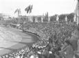 Atleti schierati allo Stadio dei Marmi p ...