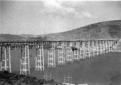 Un ponte in costruzione sul fiume Vomano