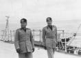 Mussolini e Galeazzo Ciano sul ponte del ...
