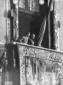 Hitler e Mussolini affacciati al balcone ...