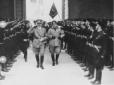 Hitler e Mussolini si accingono a visita ...