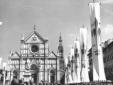 Inquadratura della facciata della Chiesa di Santa  ...