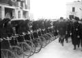 L'arrivo di Mussolini e delle autorit fasciste a  ...
