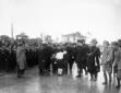 Mussolini visita l'agro pontino