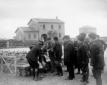 Mussolini visita l'agro pontino