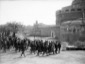 Il Duce, accompagnato da gerarchi e altre personal ...