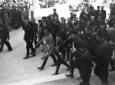 Mussolini visita la citt� di Bari accompagnato dal ...