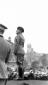Mussolini assiste alla sfilata degli avanguardisti ...