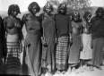 Un gruppo di donne e ragazze eritree