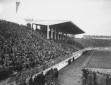 Veduta della tribuna coperta dello stadio del PNF  ...