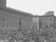 Veduta parziale di piazza Venezia sul lato di pala ...
