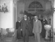 Il primo ministro britannico MacDonald e il minist ...