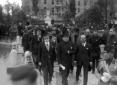 Mussolini accompagnato da Filippo Cremonesi, gerar ...