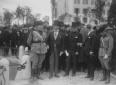 Mussolini inaugura la fontana-giardino di piazza M ...