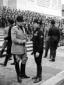 Galeazzo Ciano e Starace conversano all'ingresso d ...