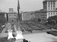 Piazza Venezia vista dall'alto dell'Altare della P ...