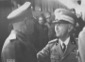 Mussolini e Vittorio Emanuele III ripresi faccia a ...