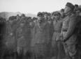 Mussolini parla alle truppe della Guardia Nazional ...