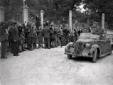 Arrivo di Mussolini al quartier generale di Sal