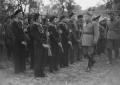 Mussolini passa in rassegna le forze della guardia ...
