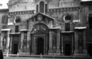 Inquadratura parziale della facciata del Duomo
