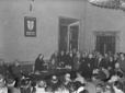 Riunione della Democrazia Cristiana in una sede ce ...