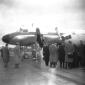 Adenauer all'arrivo a Ciampino
