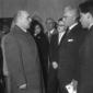 L'Ambasciatore sovietico Kozijrev con il Ministro  ...