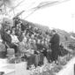 Andreotti all'inaugurazione del velodromo dell'Eur