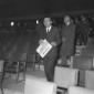 Andreotti nella platea del Congresso della D.C.