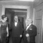 Il senatore Giacinto Bosco con la moglie e Amintor ...