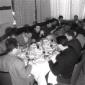 La squadra del Napoli a pranzo