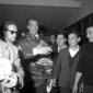 John Charles festeggiato dai tifosi della Roma