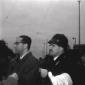 Emilio Colombo partecipa ai funerali di Zoli