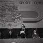 Il discorso di Onesti, accanto a lui Gedda