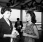 Franca Bettoia e Carol Danell all'interno dell'aer ...