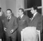 Peppino, Eduardo e Luigi De Filippo con un'altra p ...