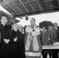 Funzione religiosa officiata da mons. Cunial, circ ...