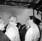 De Sica, Sordi e Monaco alla cerimonia della posa  ...