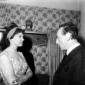 Maria Della Costa in camerino con Eduardo De Filip ...