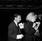 Catherine Deneuve con un amico a Fiumicino