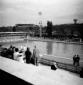 Pubblico in attesa delle gare alla piscina delle R ...